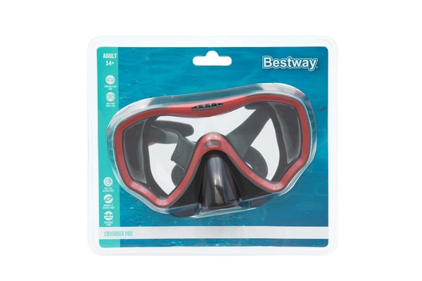 Bestway 22074 / 23 dykmasker Härdat glas Silikon Blandade färger Vuxen