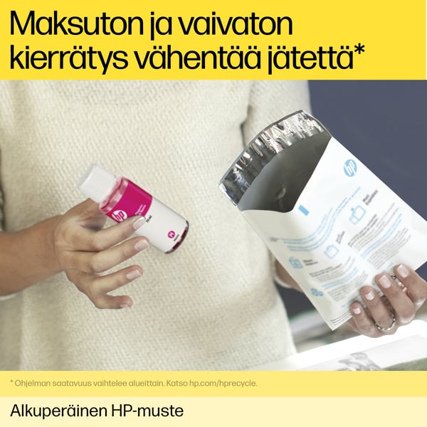 HP 907XL, alkuperäinen riittoisa musta mustekasetti