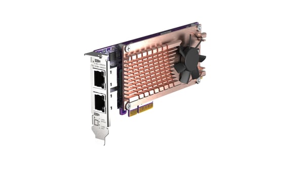 QNAP QM2-2P2G2T nätverkskort Intern Ethernet 2500 Mbit/s