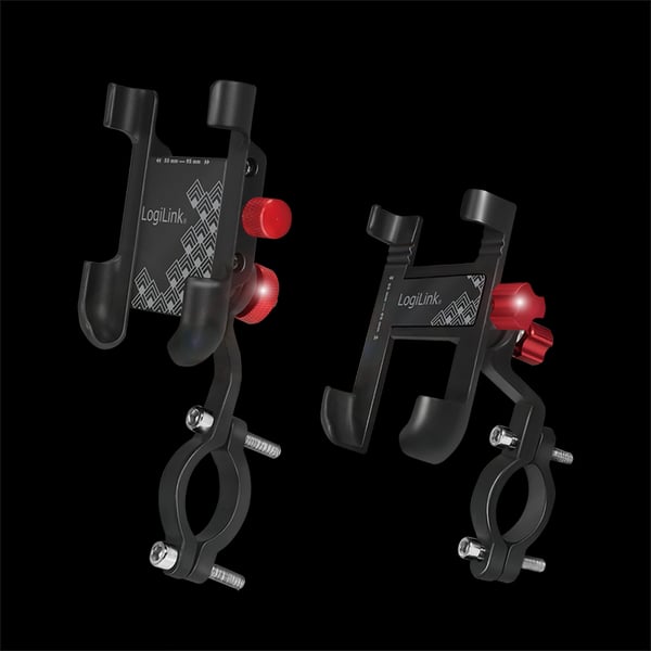 LogiLink AA0148 holder Passiv holder Mobiltelefon/Smartphone Sort, Rød