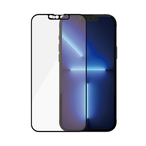 PanzerGlass ® CamSlider® Skærmbeskyttelse iPhone 13 Pro Max - Embellished m. crystals fra Swarovski® | Edge-to-Edge