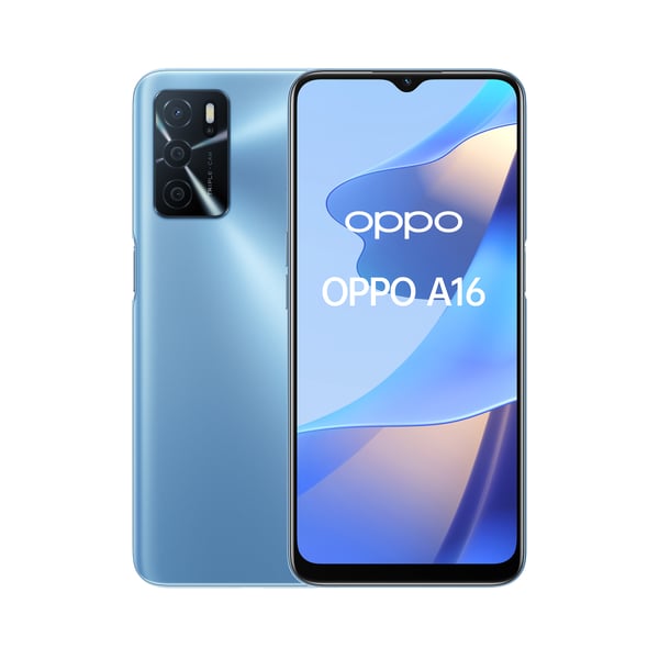 OPPO A16 16,6 cm (6.52") Dual SIM Android 11 4G USB Type-C 3 GB 32 GB 5000 mAh Blå