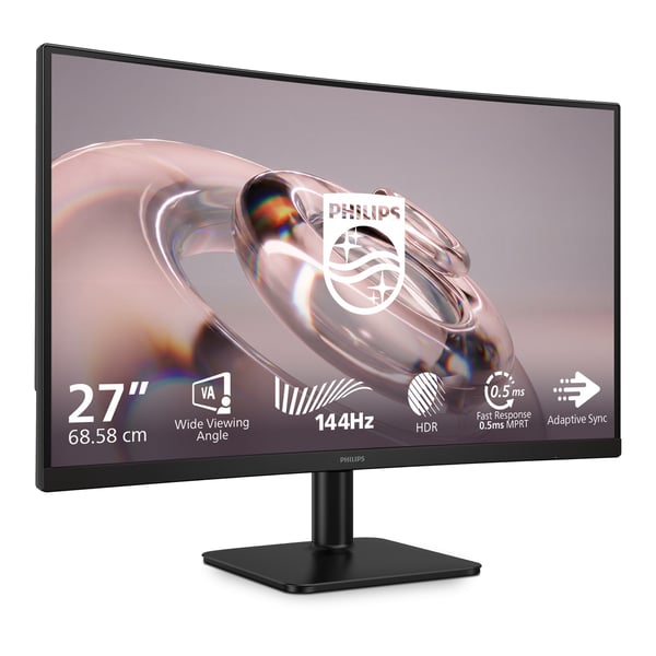 Philips 2000 series 27E3C2200/00 computerskærm 68,6 cm (27") 1920 x 1080 pixel Fuld HD LCD Sort