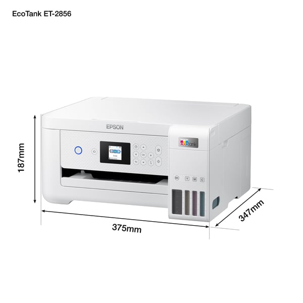 Epson EcoTank ET-2856 Inkjet A4 5760 x 1440 dpi 33 sider pr. minut Wi-Fi