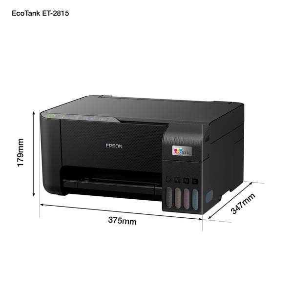 Epson EcoTank ET-2815 Inkjet A4 5760 x 1440 dpi 33 sider pr. minut Wi-Fi