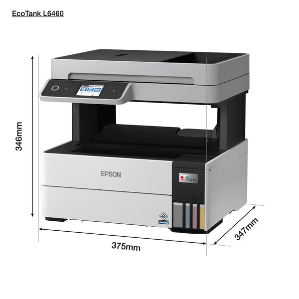 Epson EcoTank L6460 Bläckstråleskrivare A4 4800 x 1200 DPI 37 ppm Wi-Fi