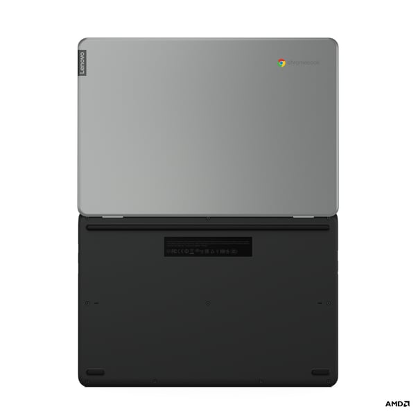 Lenovo 14e Chromebook Gen 2 AMD 3000 3015Ce 35,6 cm (14") Fuld HD 4 GB DDR4-SDRAM 32 GB eMMC Wi-Fi 5 (802.11ac) ChromeOS Spansk Grå