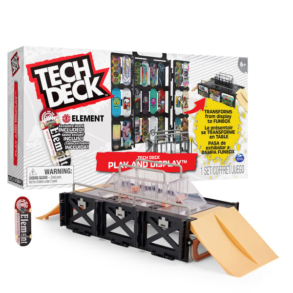 Tech Deck TED ACS Play N Display SK8Shop GML Sormiskeittilautasarja