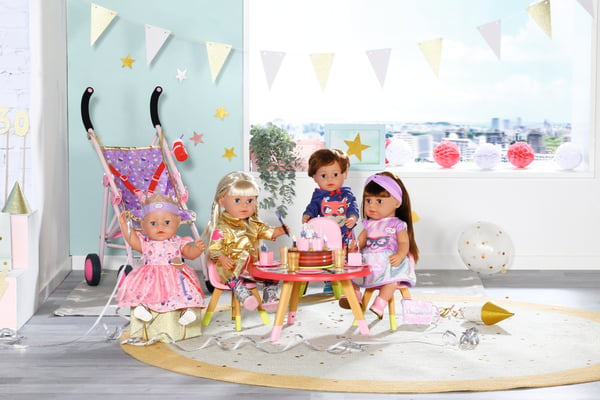 BABY born Happy Birthday Deluxe Buggy Dukkeklapvogn