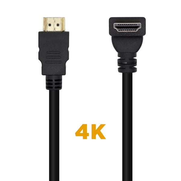 AISENS A120-0456 HDMI-kaapeli 1 m HDMI-tyyppi A (vakio) Musta