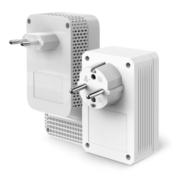 TP-Link TL-WPA7619 KIT 1000 Mbit/s Nätverksansluten (Ethernet) Wi-Fi Vit 2 styck