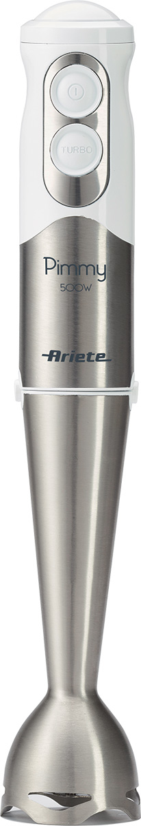 Ariete Pimmy 0,5 L Nedsænkning blender 500 W Rustfrit stål, Hvid