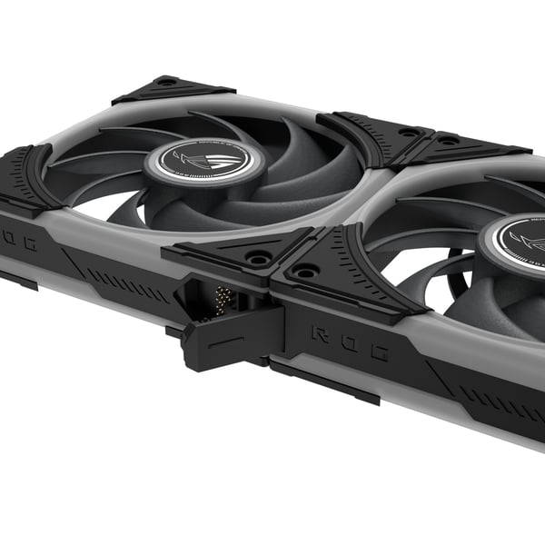 ASUS ROG Eurux GR120 ARGB Fan Triple Pack Datorväska 12 cm Svart 3 styck
