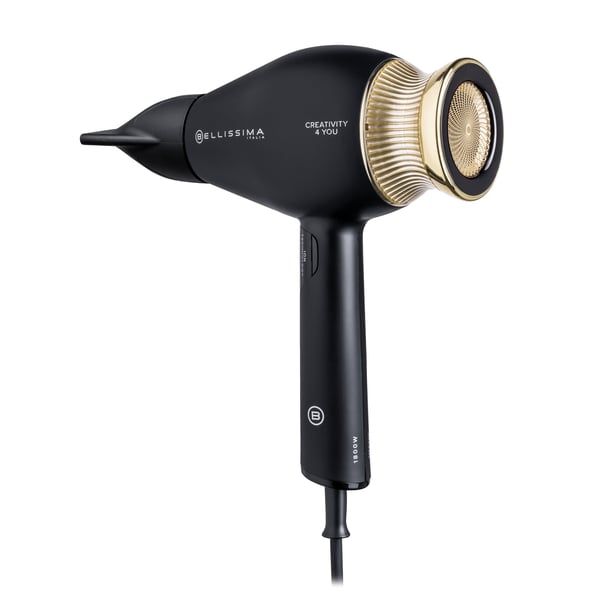 Bellissima Creativity 4 You hårfön 1800 W Svart, Guld