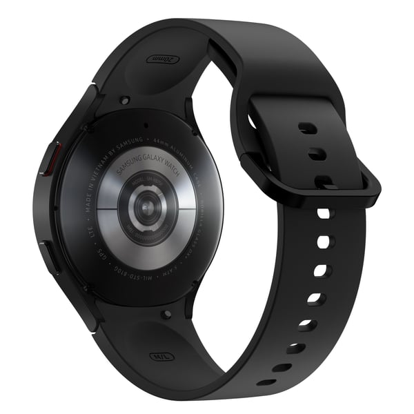 Samsung Galaxy Watch4 3,56 cm (1.4") OLED 44 mm Digitaalinen 450 x 450 pikseliä Kosketusnäyttö 4G Musta Wi-Fi GPS (satelliitti)