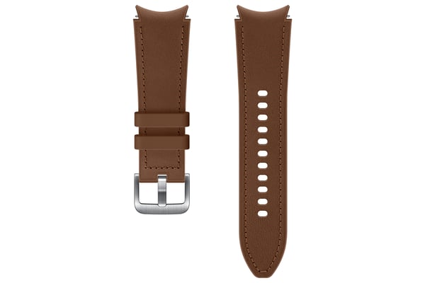 Samsung ET-SHR88SAEGEU Smart bærbart (wearable) tilbehør Band Bronze Fluoroelastomer, Ægte læder