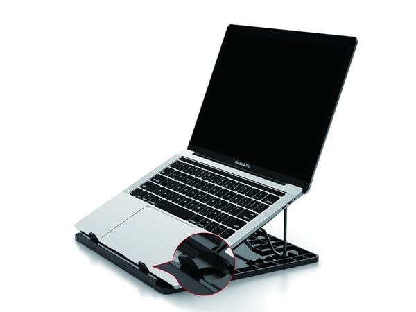 Conceptronic ERGO Laptop Cooling Stand Laptop stativ Sort 39,6 cm (15.6")
