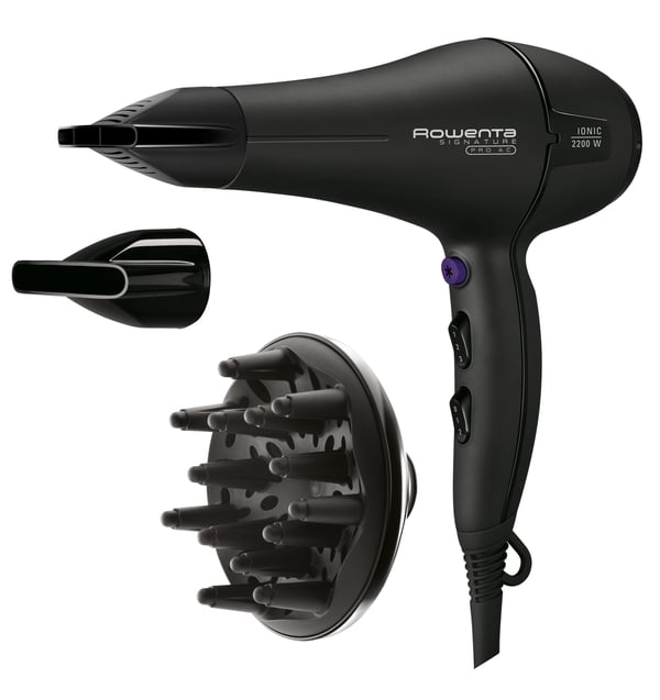 Rowenta Signature Pro CV7840 hårfön 2200 W Svart