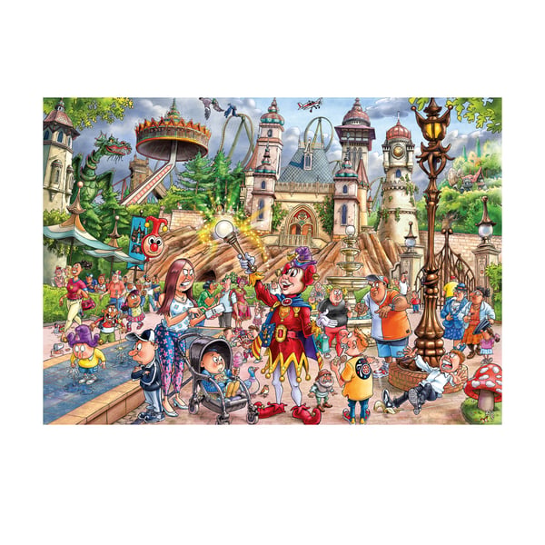 Wasgij Mystery Efteling - Vidunderlige Verden! (1000 Brikker)