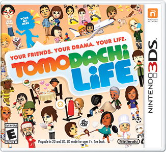 Nintendo Tomodachi Life, 3DS Vakio Nintendo 3DS