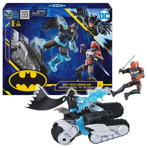DC Comics BAT VHC 4in BatTech wFigs ECMX GML