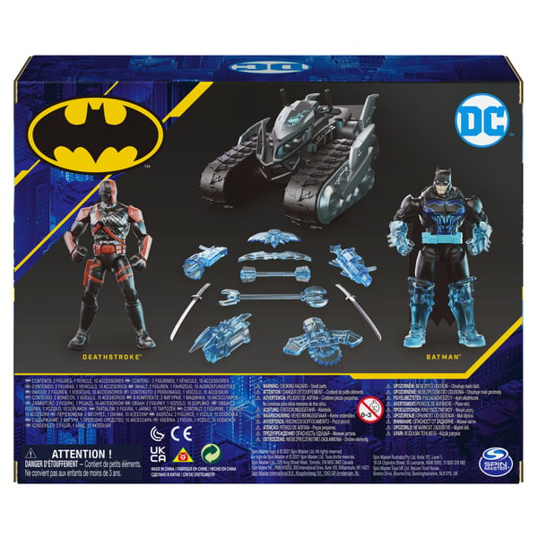 DC Comics BAT VHC 4in BatTech wFigs ECMX GML
