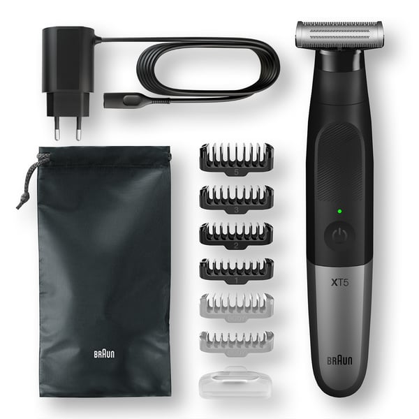Braun Series X XT5200 Folie shaver Trimmer Sort, Metallic