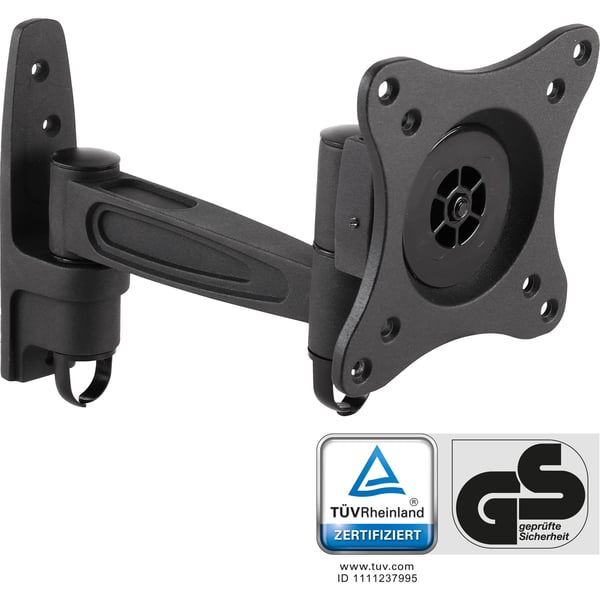 InLine 23106D tv-beslag 33 cm (13") Sort