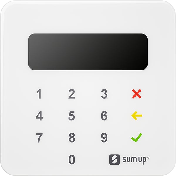 SumUp Air smartcard læser Indendørs/udendørs Bluetooth Hvid
