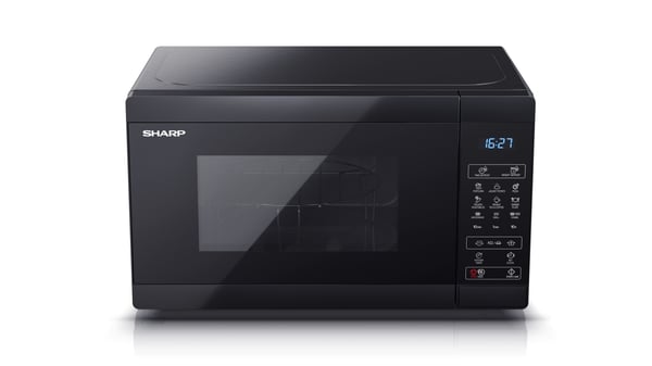 Sharp YC-MG02E-B mikrobølgeovn Sort Grill mikroovn Bordplade 20 L 800 W