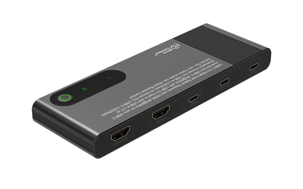 Microconnect HDMI & USB-C KVM Switch 2-Port KVM-switchar