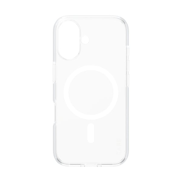 PanzerGlass CARE™ by ® Urban Combat Case Transparent w. White MagSafe iPhone 16 matkapuhelimen suojakotelo Suojus Läpinäkyvä