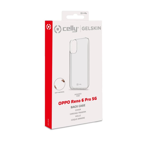 Celly GELSKIN980 mobiltelefon etui 16,6 cm (6.55") Cover Transparent
