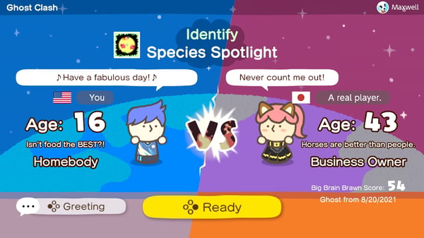Nintendo Big Brain Academy: Brain vs. Brain Vakio Saksa, Englanti Nintendo Switch