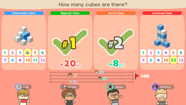 Nintendo Big Brain Academy: Brain vs. Brain Vakio Saksa, Englanti Nintendo Switch