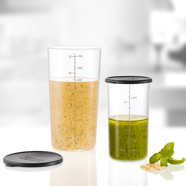 ESGE 7150 målebæger 700 L Glas, Silikone