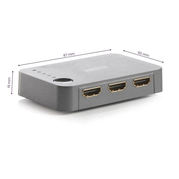 Marmitek 25008367 video-switch HDMI