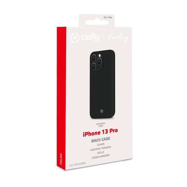 Celly Feeling mobiltelefon etui 15,5 cm (6.1") Cover Sort