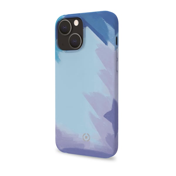 Celly WATERCOLOR iPhone 13 mobiltelefon etui 15,5 cm (6.1") Cover Blå