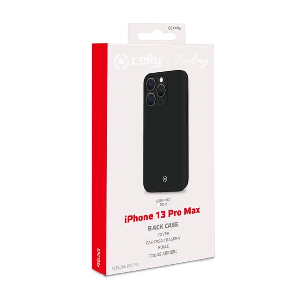 Celly Feeling mobiltelefon etui 17 cm (6.7") Cover Sort