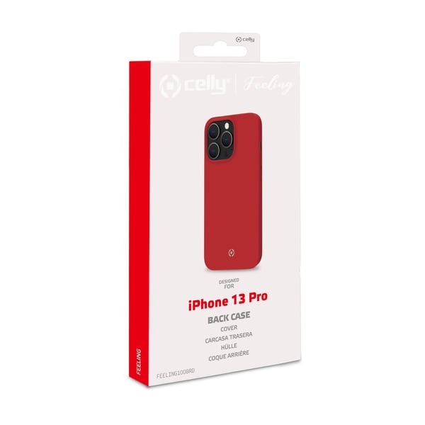 Celly FEELING iPhone 13 Pro mobiltelefon etui 15,5 cm (6.1") Cover Rød