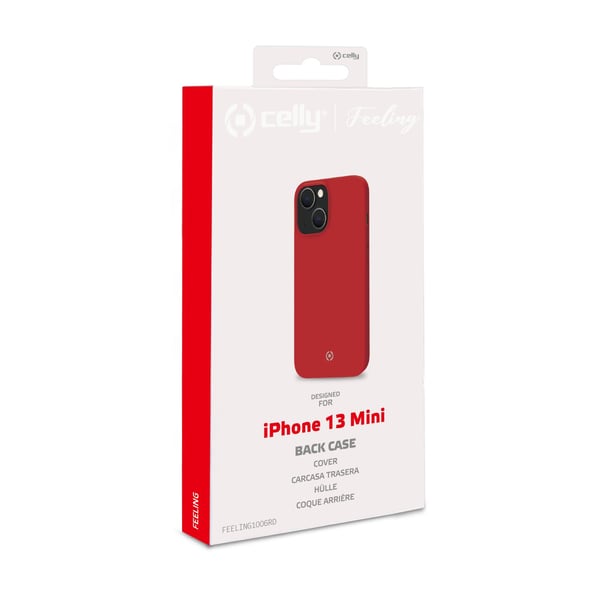 Celly FEELING mobiltelefon etui 13,7 cm (5.4") Cover Rød