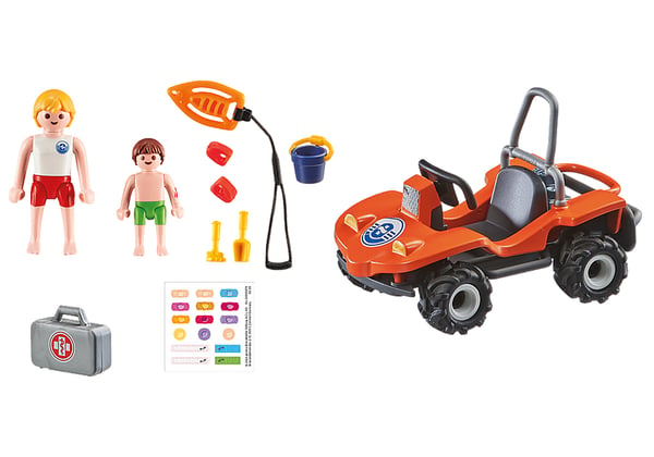 Playmobil Rescue Action Lifeguard Beach Patrol