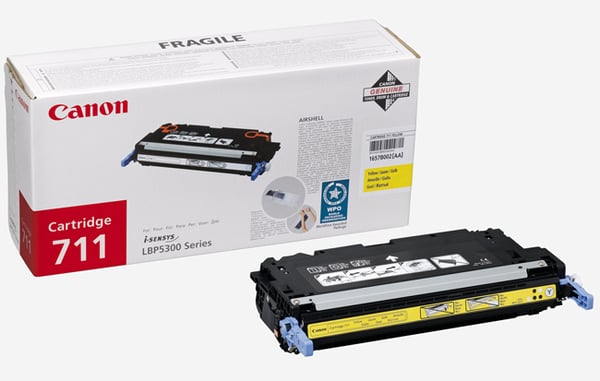 Canon 1657B002 värikasetti 1 kpl Alkuperäinen Keltainen