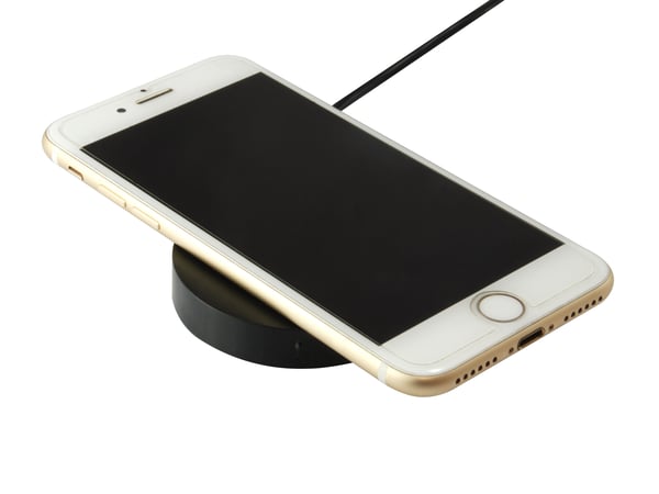 Equip 245500 mobilladdare Smartphone Svart USB Trådlös laddning Snabb laddning inomhus