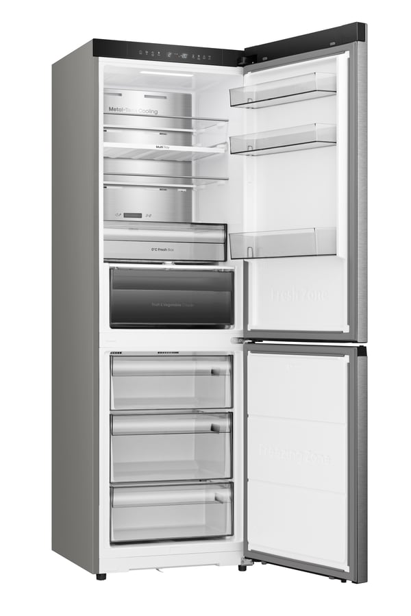 Hisense RB3K330SAIC Fristående 330 l Grå, Rostfritt stål