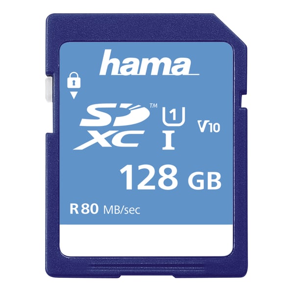 Hama 00213111 flashminne 128 GB SDXC UHS-I Klass 10