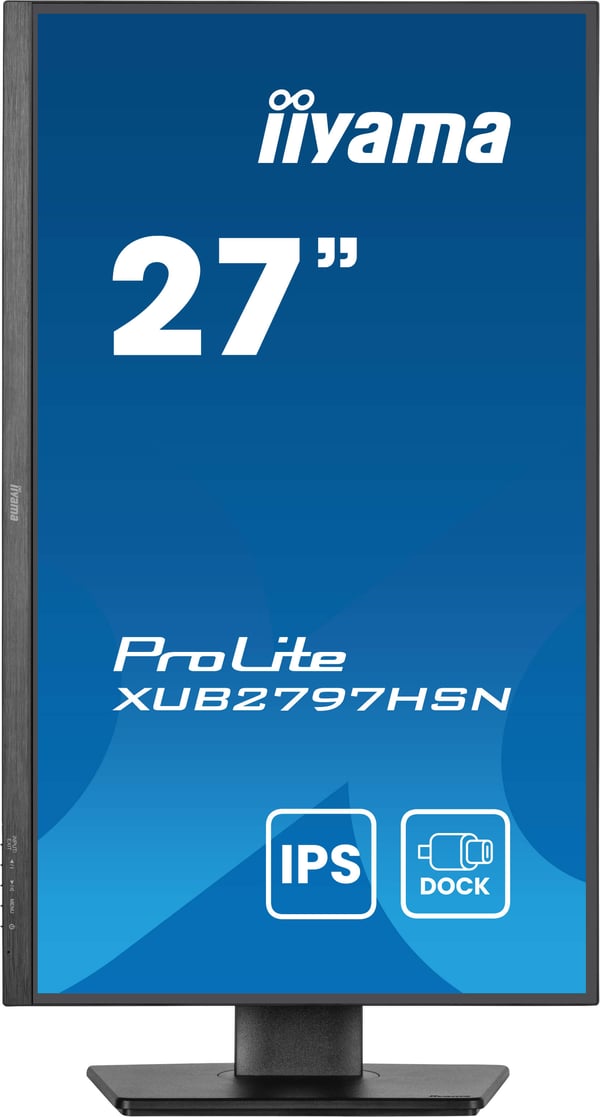 iiyama ProLite XUB2797HSN-B2 tietokoneen litteä näyttö 68,6 cm (27") 1920 x 1080 pikseliä Full HD LED Musta