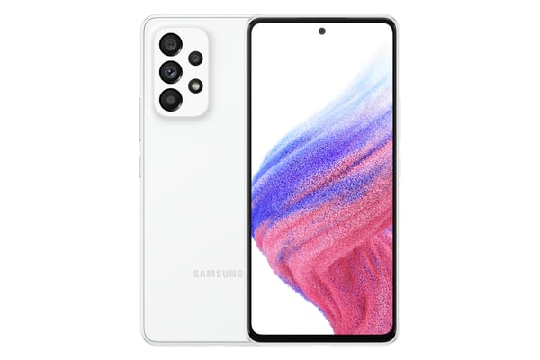 Samsung Galaxy A53 5G SM-A536B 16,5 cm (6.5") Hybrid Dual SIM Android 12 USB Type-C 6 GB 128 GB 5000 mAh Vit