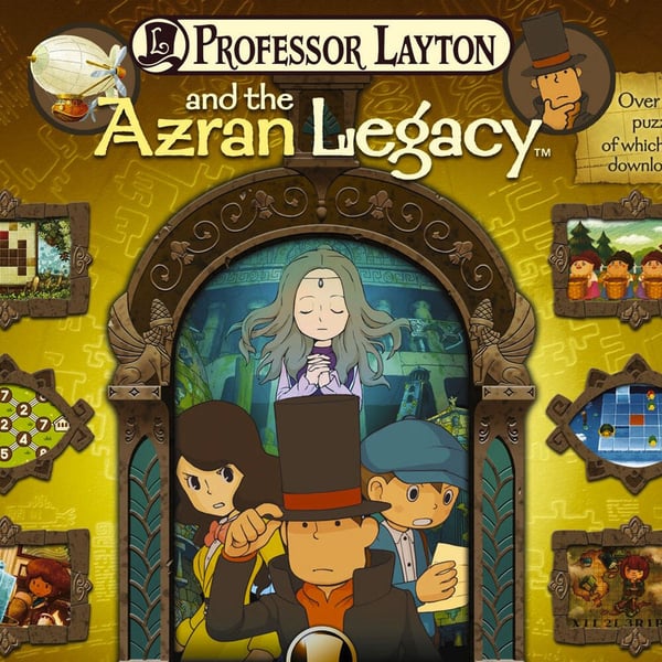 Nintendo Professeur Layton et l'Héritage des Aslantes Standard Tysk, Engelsk, Spansk, Fransk, Italiensk Nintendo 3DS